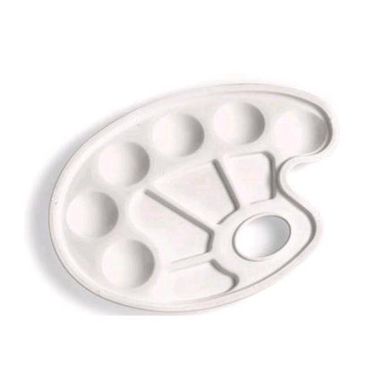 LEBEZ TAVOLOZZA IN PLASTICA 10 SCOMPARTI 23X17 CM COL. BIANCO