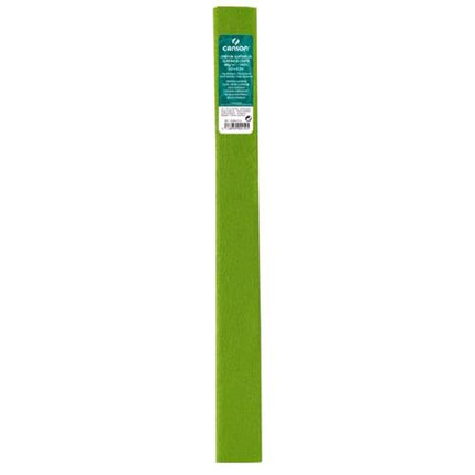 CANSON CARTA CRESPA SUPERIOR DA 48 GR 0.5X2.5 MT COL. VERDE PRIMAVERA CONF 10 Pz.