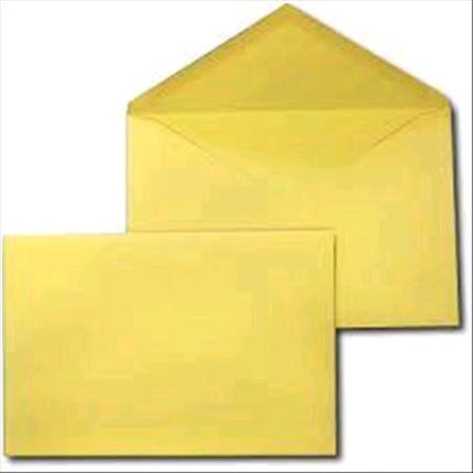 BLASETTI BUSTE DI CARTA TAGLIO A PUNTA GOMMATA 120X180 mm 80 GR COL. GIALLO CONF 40