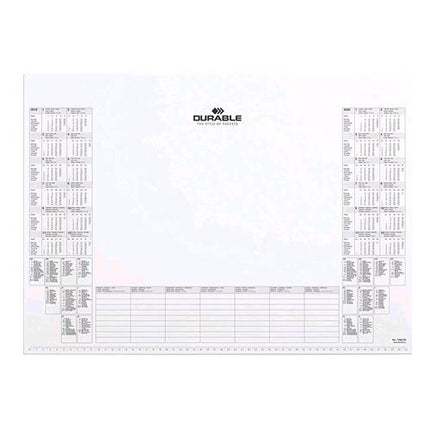 DURABLE BLOCCO APPUNTI CON CALENDARIO 24 MESI 570X410 mm 25 FOGLI