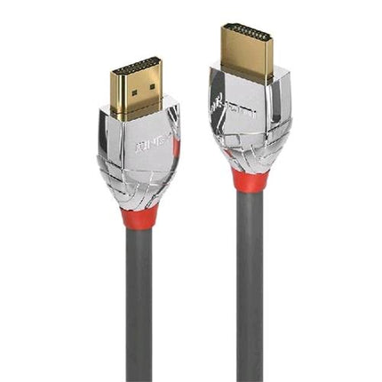 LINDY 37871 CAVO HDMI 4K HIGH SPEED CROMO LINE 1MT GRIGIO ARGENTO