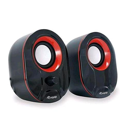 CONCEPTRONIC EQUIP 245332 MINI SPEAKER 2x3W CABLATO NERO ROSSO