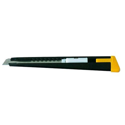 LEBEZ CUTTER OLFA BLOCCALAMA A SCATTO 9 MM NERO
