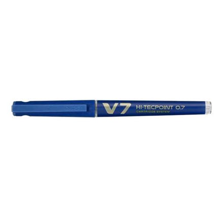 PILOT V7 BEGREE PENNA ROLLER PUNTA AD AGO 0.70 mm RICARICABILE BLU CONF 10 Pz.