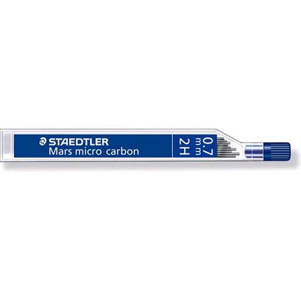 STAEDTLER MARS MICRO CARBON ASTUCCIO 12 MICROMINE 2H 0.7 mm