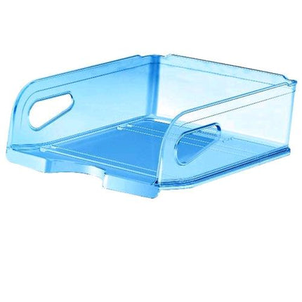 ARDA CLASSIC MAXI PORTACORRISPONDENZA IN PLASTICA 278X345X110 mm AZZURRO TRASPARENTE