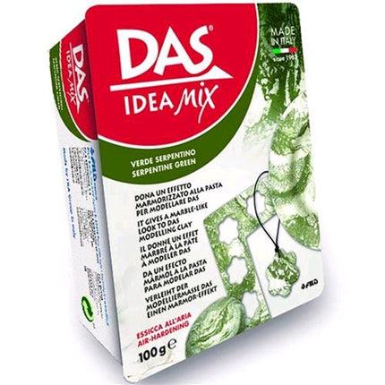 DAS MIX VERDE SERPENTINO PASTA DA MODELLARE 100 GR VERDE