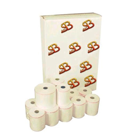 SA.BA.CART ROTOLO IN CARTA TERMICA X BILANCIA MM57X30MT ANIMA 12 mm CONF 10 Pz.