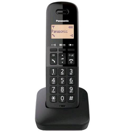 PANASONIC KX-TGB610JTB CORDLESS DECT BLOCCO CHIAMATE INDESIDERATE RESISTENTE AGLI URTI BLACK