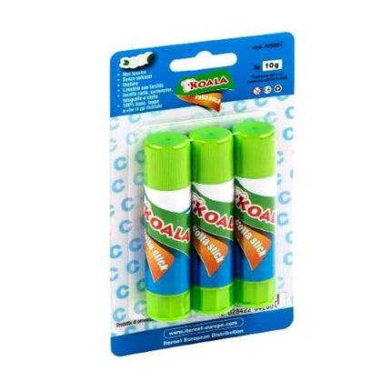 KOALA COLLA STICK 10GR BIANCO CONF 3 Pz.