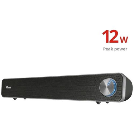 TRUST ARYS SOUNDBAR PER PC USB 12 W 6 W RMS
