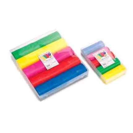 BALMAR 2000 BUSTE CON MANICO IN PP 20X42 CM COLORI ASSORTITI CONF 125 Pz.