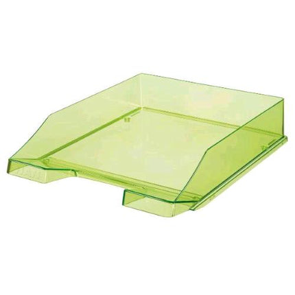 HAN KLASSIK VASCHETTA PORTACORRISPONDENZA IMPILABILE IN POLISTIROLO 65X255X348 mm VERDE