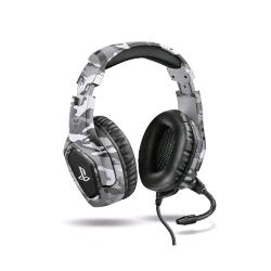 Trust gxt 488 forze cuffie con microfono gaming licenza PS4 jack 3,5MM mimetico grigio