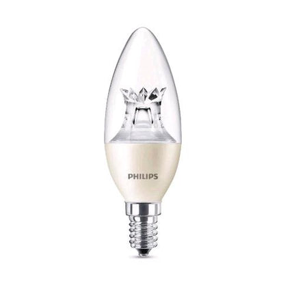 PHILIPS WARMGLOW LAMPADINA LED OLIVA E14 4=25W 2.700K LUCE CALDA