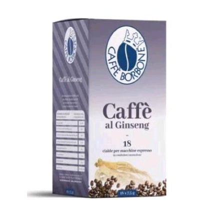BORBONE GINSENG BOX INFUSI IN CIALDE 44MM PER MACCHINE ESPRESSO 18PZ