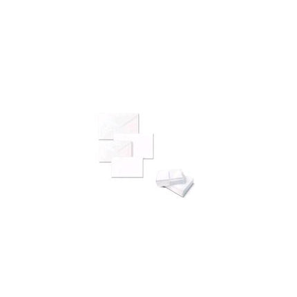 SAUL SADOCH REX BIGLIETTI E BUSTE 7,5X11 CM BIANCO CONF 100 Pz.