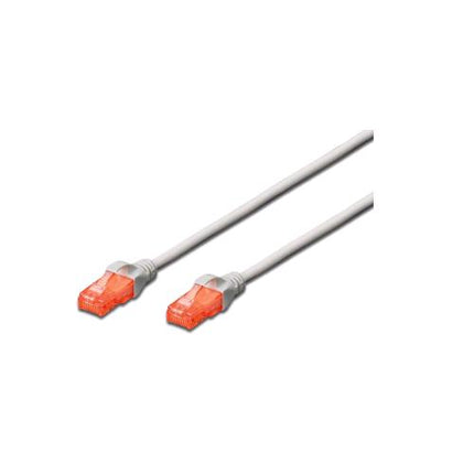 DIGITUS CAVO PATCH U/UTP CAT.6 LSHF 0.25 M GRIGIO