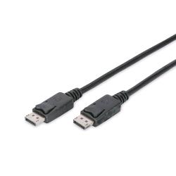 Assmann cavo displayport 20 pin maschio/maschio 3 mt nero