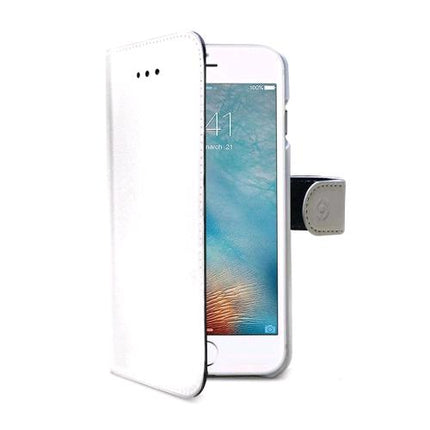 CELLY APPLE iPHONE XS MAX CUSTODIA A PORTAFOGLIO SIMILPELLE FLAP MAGNETICO BIANCO