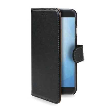 CELLY HUAWEI P10 PLUS CUSTODIA A PORTAFOGLIO SIMILPELLE FLAP MAGNETICO NERO