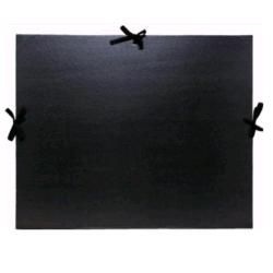 Exacompta cartella portadisegni in cartone con nastro 450X320 mm A3 nero