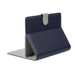Rivacase custodia per tablet universale da 10.1" A 12" in similpelle e poliuretano blu grigio