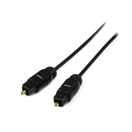 STARTECH CAVO AUDIO DIGITALE OTTICO 2 X TOSLINK NERO