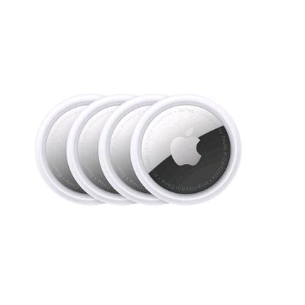 APPLE AIRTAG LOCALIZZATORE DI OGGETTI 4 Pz BIANCO SILVER