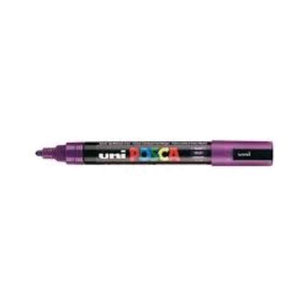 OSAMA POSCA MEDIO MARCATORE A TEMPERA PUNTA TONDA 1.8/2.5 mm VIOLA CONF 6 Pz.