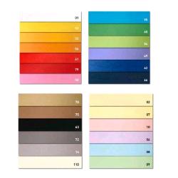 Cartotecnica Favini bristol color 200 cartoncni colorati 200GR 70X100 cm azzurro conf 10 pz.