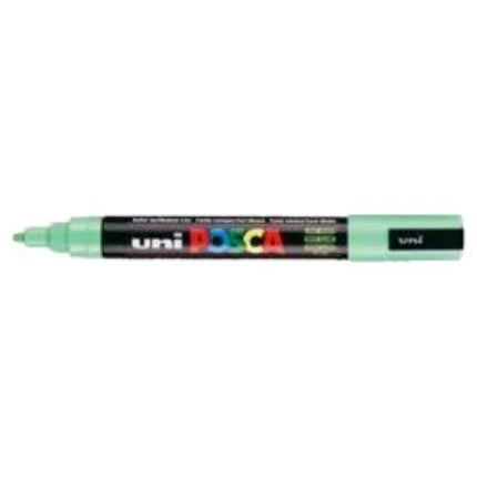 OSAMA POSCA MEDIO MARCATORE A TEMPERA PUNTA TONDA 1.8/2.5 mm VERDE CHIARO CONF 6 Pz.