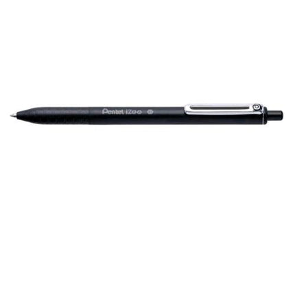 PENTEL IZEE PENNA A SFERA A SCATTO PUNTA CONICA 0.7 mm INCHIOSTRO NERO CONF 12 Pz.