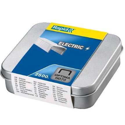 RAPID PUNTI METALLICI PER OPTIMA HD70 CONF 2500 Pz.