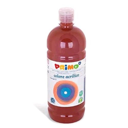PRIMO TEMPERA ACRILICA FLACONE DA 1000 ML SIENA BRUCIATA