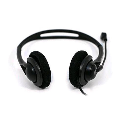 ADJ AGILE CUFFIA CON MICROFONO USB CONTROLLO DEL VOLUME BLACK