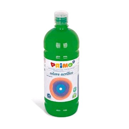 PRIMO TEMPERA ACRILICA FLACONE DA 1000 ML VERDE SCURO