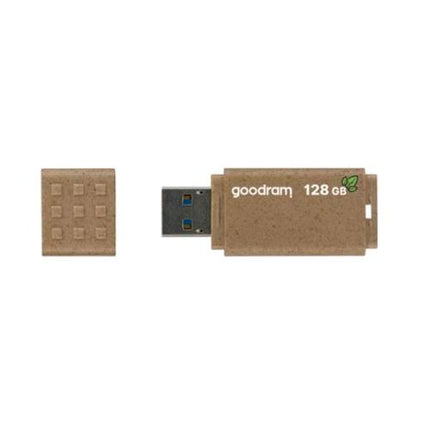 GOODRAM ECO FRIENDLY 128GB CHIAVETTA USB 3.0 MARRONE
