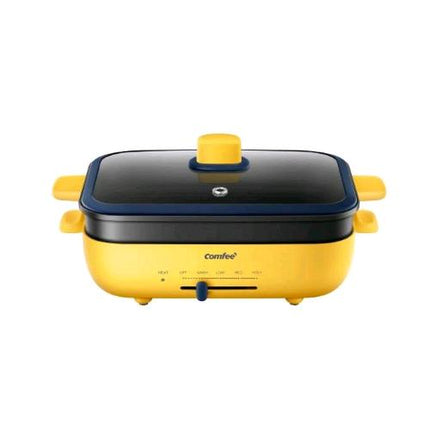 COMFEE MC-DH3020A2 GRIGLIA MULTIFUNZIONALE 1.300 W TEMPERATIRA VARIABILE 80-200∞ YELLOW