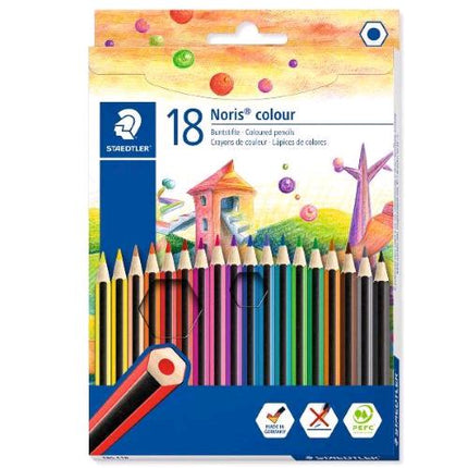 STAEDTLER MATITE COLORATE ASSORTITE 18 PEZZI
