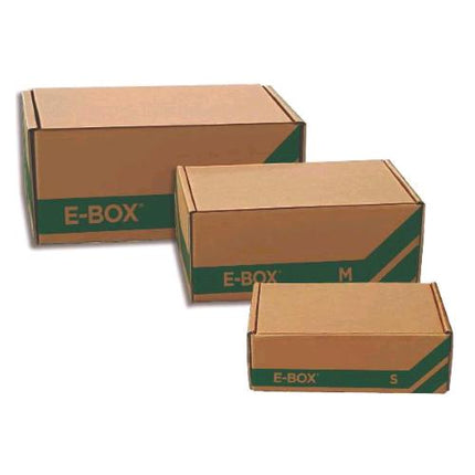 BLASETTI E-BOX XL SCATPLA AUTOMONTANTE 480X300X210 mm IN CARTONE AVANA CONF 10 Pz.