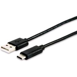 Equip cavo USB 2.0 type usb-a/m to type usb-c/m 1 mt nero