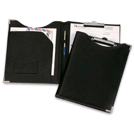 NIJI PORTABLOCCO IN SIMILPELLE 24X31 CM CON TASCA NERO