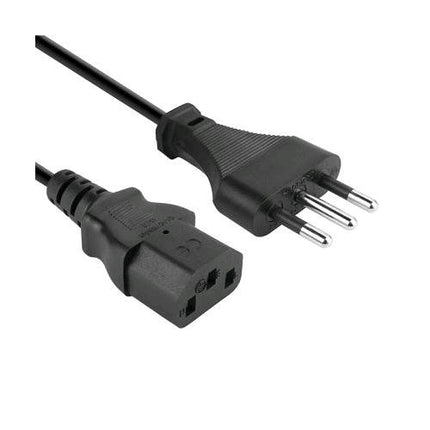 VULTECH CAVO DI ALIMENTAZIONE PC STANDARD C13 CON PRESA ITALIANA 1.5 MT NERO
