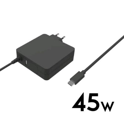 NILOX NLX-PDC-45W CARICATORE PD POWER DELIVERY 45W + 1xPORTA USB NERO