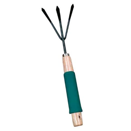 FENNER OPENAIR COLTIVATORE A 3 PUNTE IN FERRO 31CM IMPUGNATURA IN SPUGNA MORBIDA