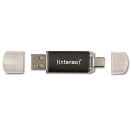 INTENSO TWIST FLASH DRIVE 128GB USB-A 3.2 + USB-C GRIGIO