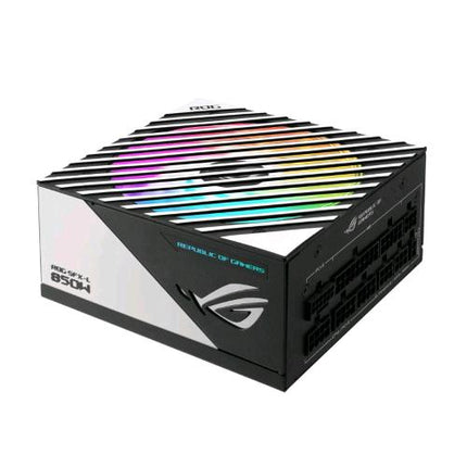 ASUS ROG LOKI SFX-L 850P ALIMENTATORE GAMING 850W PLATINIUM 80+ COMPLETAMENTE MODULARE LAMBDA A VENTOLA ARGB PWM AURA SYNC COMPATIBILE ATX 3.0 PCIE 5.0 READY