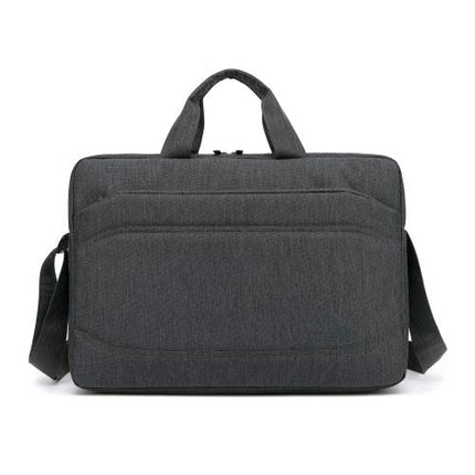 CELLY MESSENGERBAG BORSA PER NOTEBOOK DA 15.6" IN POLIESTERE 6 SCOMPARTI CON TRACOLLA GRIGIO