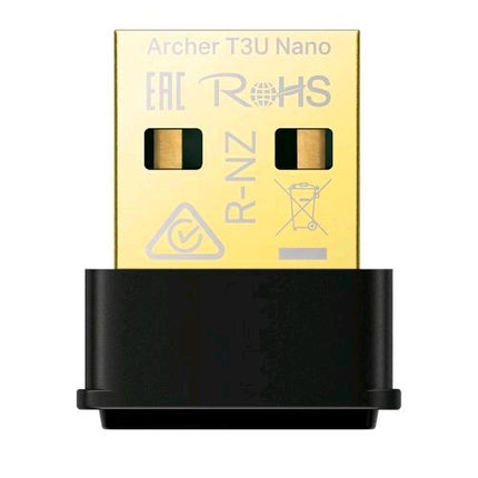 TP-LINK ARCHER T3U NANO AC1300 MINI ADATTATORE WIRELESS DUAL BAND WI-FI, 867MBPS A 5GHZ+400MBPS A 2.4GHZ,USB 3.0 MU-MIMO